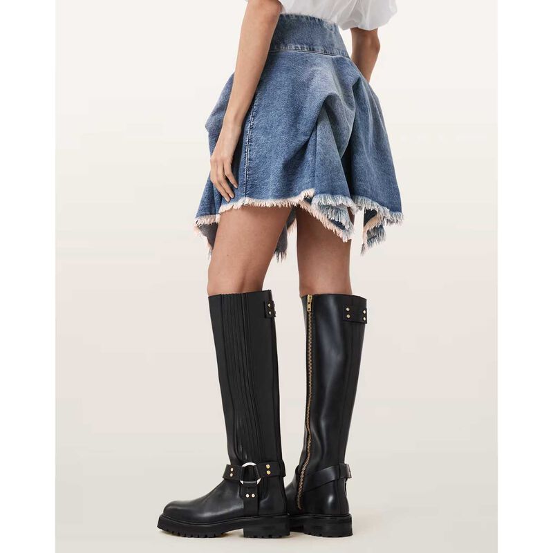 AllSaints Crissy Denim Mini Skirt image number 1